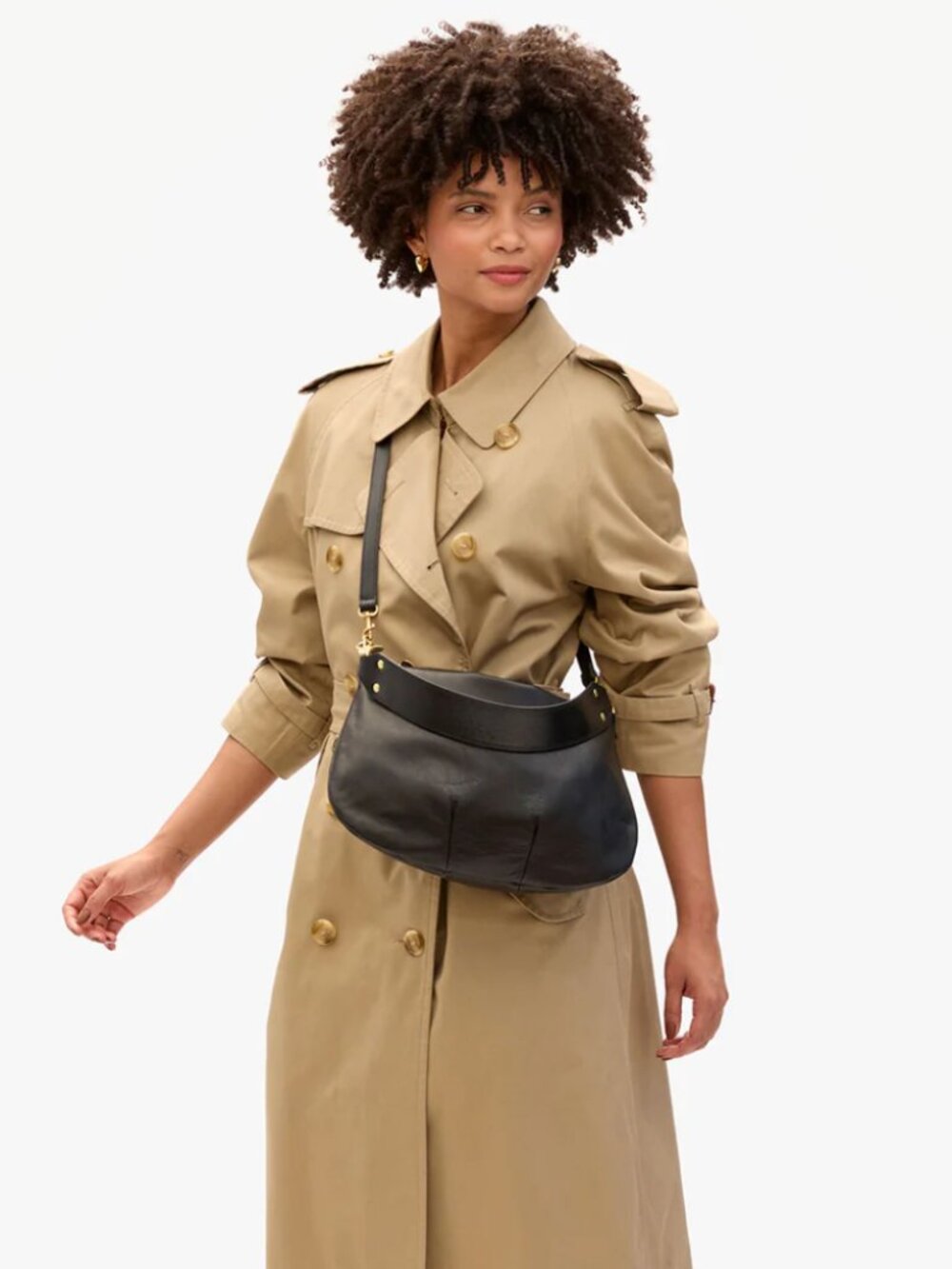 Clare V Black Moyen Messenger - Picture 6 of 7